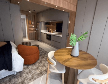 Apartamento, vende, 1 dorm., mobiliado em Savassi (3)